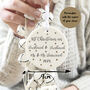 First Christmas As Husband Wife Personalised Decoration, thumbnail 3 of 6