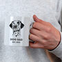 Personalised Dog Dad Linocut Style Mug, thumbnail 3 of 8