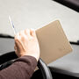 Eco Friendly Disabled Blue Badge Parking Permit Wallet Made From Recycled Bottles In Cream, thumbnail 4 of 10