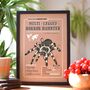 Funny Spider Art Print, Spider Fact File, thumbnail 2 of 5