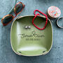 Personalised Leather Tray, Keyring, Anniversary Gift, thumbnail 3 of 10