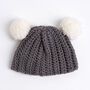 Personalised Baby Hat And Mitts Easy Crochet Kit, thumbnail 3 of 10