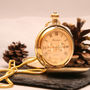 Engraved Copper Pocket Watch, thumbnail 1 of 5