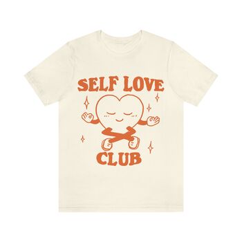 'Self Love Club' Trendy Tshirt, 6 of 7