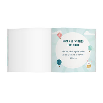 Personalised Hopes And Wishes For . . . Gift Book, 5 of 12