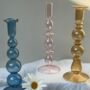 Vintage Style Glass Candle Holder, thumbnail 7 of 7