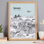 Personalised Vancouver Print, thumbnail 9 of 10