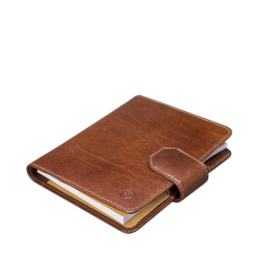 personalised a5 luxury leather notebook. 'the mozzano' by maxwell scott ...