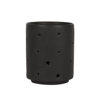 Black Triple Moon Cut Out Tealight Holder, 3 of 4