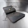 Personalised Embossed Full Grain Handcrafted Leather Wallet, thumbnail 5 of 10