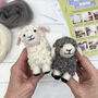 Needle Felting Kit Spring Lambs, thumbnail 3 of 11