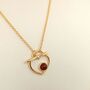 Adah Gold Plated Necklace, thumbnail 5 of 8