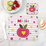 Personalised Girl's Coaster And Placemat Set, thumbnail 7 of 12
