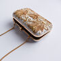 Agra Ivory Embellished Clutch, thumbnail 2 of 4