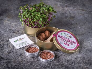 Grow Your Own Microgreens Teeny Greeny Micrology® Kit, 7 of 12