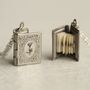 Silver Victorian Book Locket Personalised Gift, thumbnail 3 of 12