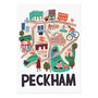 Peckham Illustrated London Map, thumbnail 6 of 6
