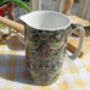 Medium China Jug In Strawberry Thief Design, thumbnail 2 of 8