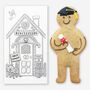 Graduation Gingerbread Man Letterbox Biscuit Gift, thumbnail 3 of 3