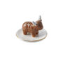 Bramble Farm Highland Cow Ring Dish In Gift Box | Home Decor | Jewellery Holder, thumbnail 2 of 4