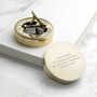 Personalised Graduation Brass Sundial Compass, thumbnail 1 of 4