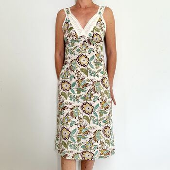 Lacey Nightie In Tea Garden Floral, 7 of 8