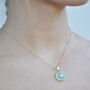 Crystal Bee Pendant Necklace, thumbnail 2 of 7
