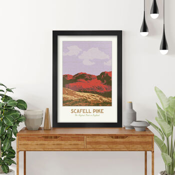 Scafell Pike, The Highest Peak In England Poster, 3 of 4