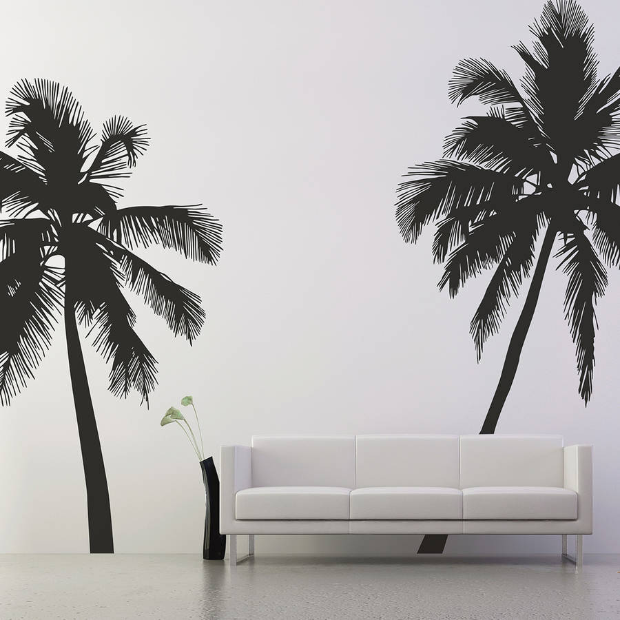  Palm Tree Wall Stickers  By The Binary Box 