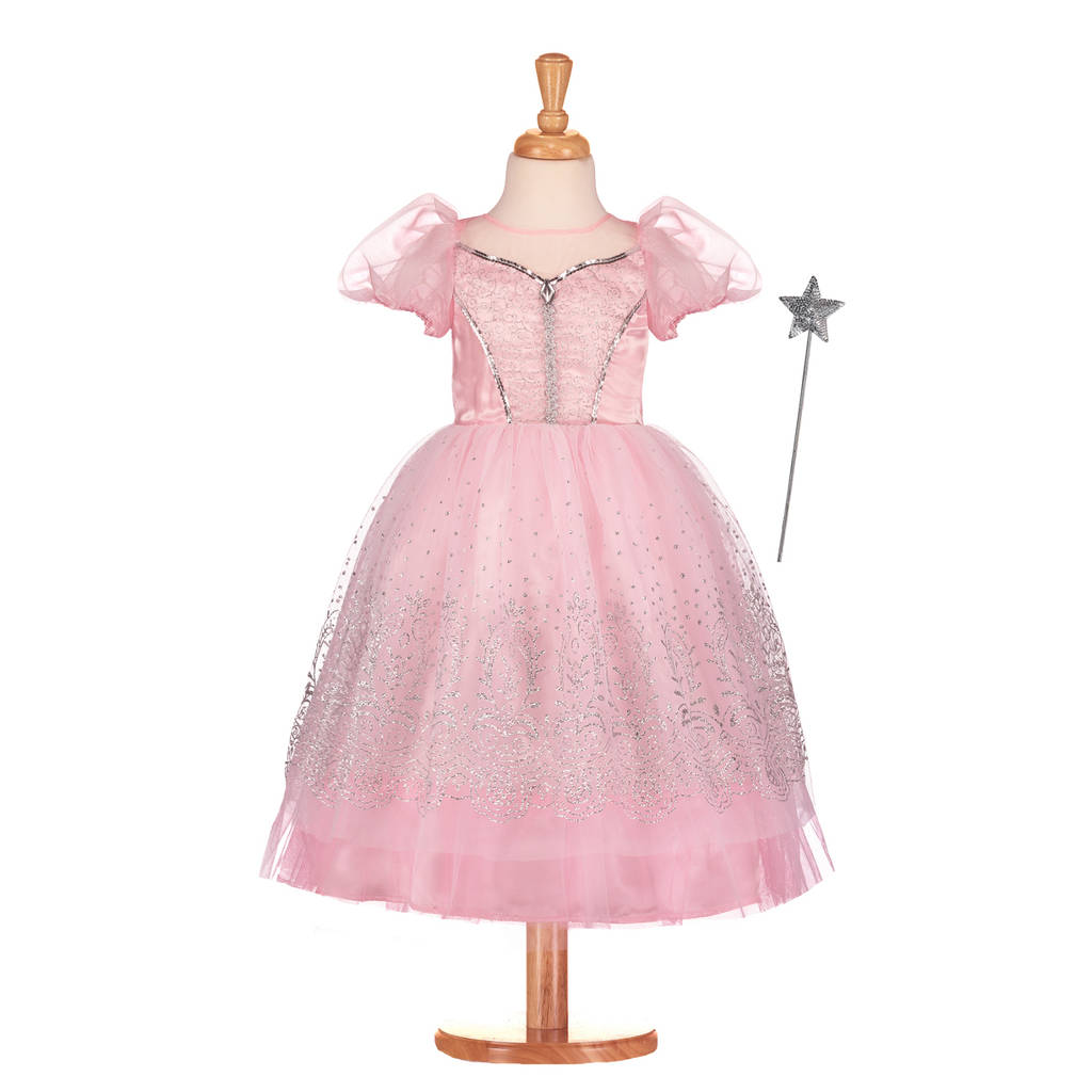 Girl's Pink Glitter Cupcake Princess Dress By Time To Dress Up ...