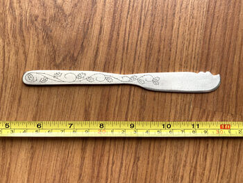 Hallmarked Solid Sterling Silver Butter Knife, 5 of 6