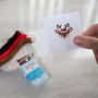 Kawaii Christmas Deer Mini Cross Stitch Kit, thumbnail 1 of 8