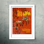 Lombardia Race Of The Falling Leaves Cycling Poster, thumbnail 4 of 4