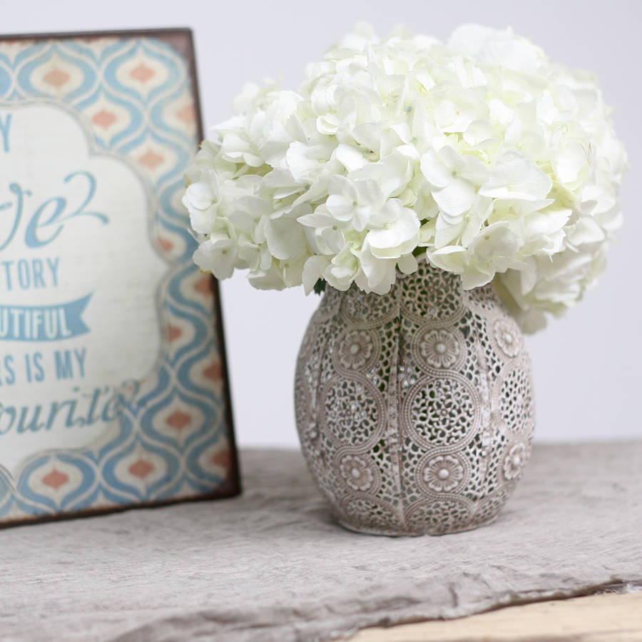 Stone Coloured Vase By The Wedding of my Dreams