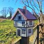 Personalised Tudor House Bird Box, thumbnail 1 of 9