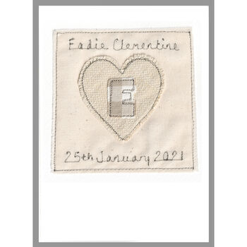 Personalised Initial Heart Birthday Card For Her, 10 of 12