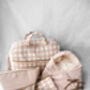 Pink Macro Check Handmade Margarita Blanket, thumbnail 3 of 3
