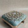 Green Mandala Design Square Clutch, thumbnail 2 of 12