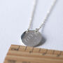 Initial Sterling Silver Necklace, thumbnail 3 of 12