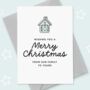 From Our Family To Yours Christmas Card, thumbnail 1 of 2
