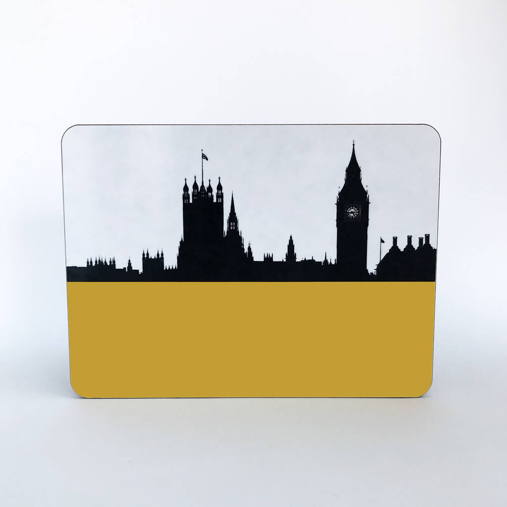London Table Mats Set By The Art Rooms