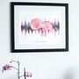 Personalised Remembrance Playable Soundwave Print, thumbnail 2 of 6