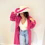Hot Pink And White Fur Cowboy Hat, thumbnail 5 of 7