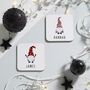 Christmas Gnome Coaster Set, thumbnail 3 of 3