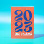Orange And Blue 2023 Big Plans Notebook, thumbnail 1 of 2