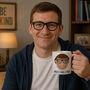 Personalised Gift For Uncle Face Mug, thumbnail 1 of 9