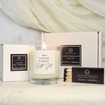 Personalised Christmas Gift For Couple Scented Candle, 3 of 5