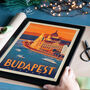 Budapest Travel Print, thumbnail 8 of 9