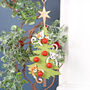 Cats In Christmas Tree Hanging Decoration, thumbnail 1 of 3