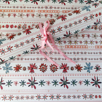Female Wrapping Paper Any Occasion Three Sheets, 9 of 12